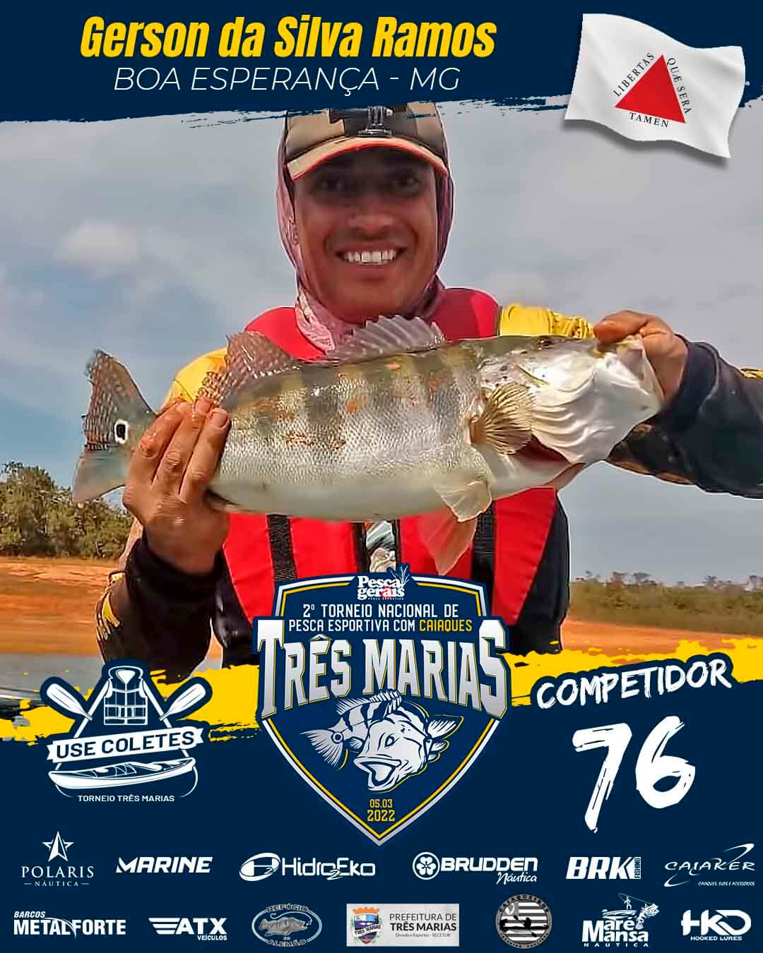 Pescador Gerson da Silva Ramos